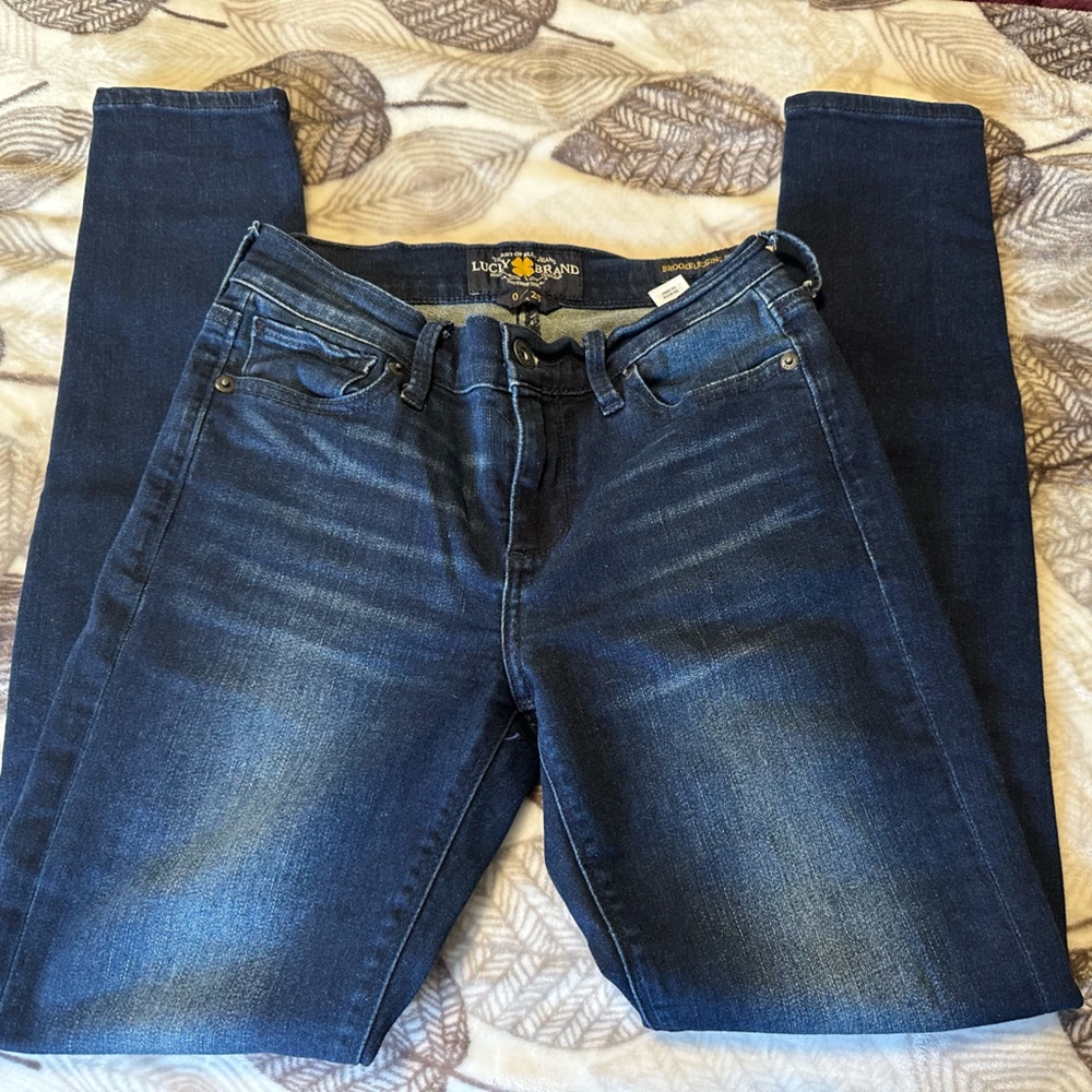 Lucky Brand 0 / 25 Brooke legging jeans- great condition.